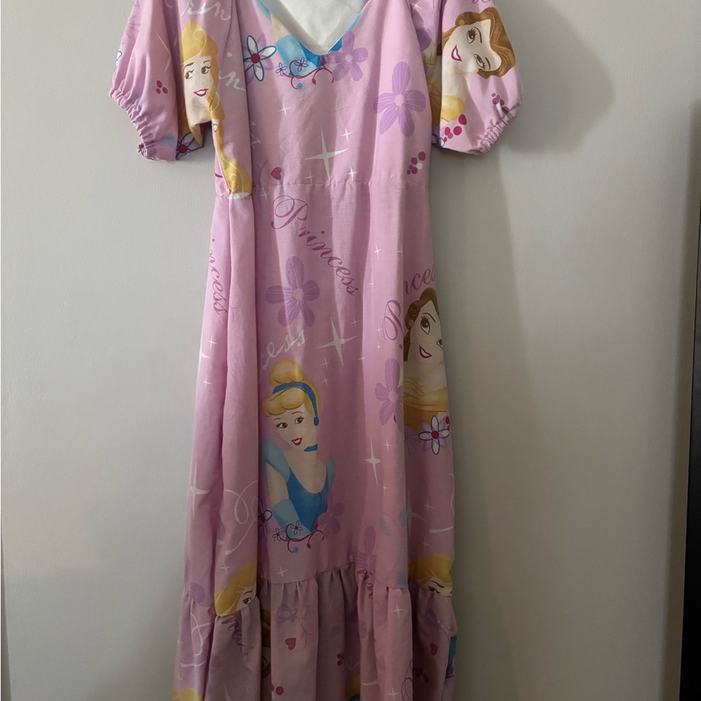 Disney Pink Princess Graphic Maxi Dress